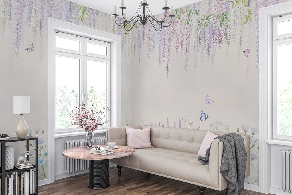 Borda de flores silvestres — interior 2