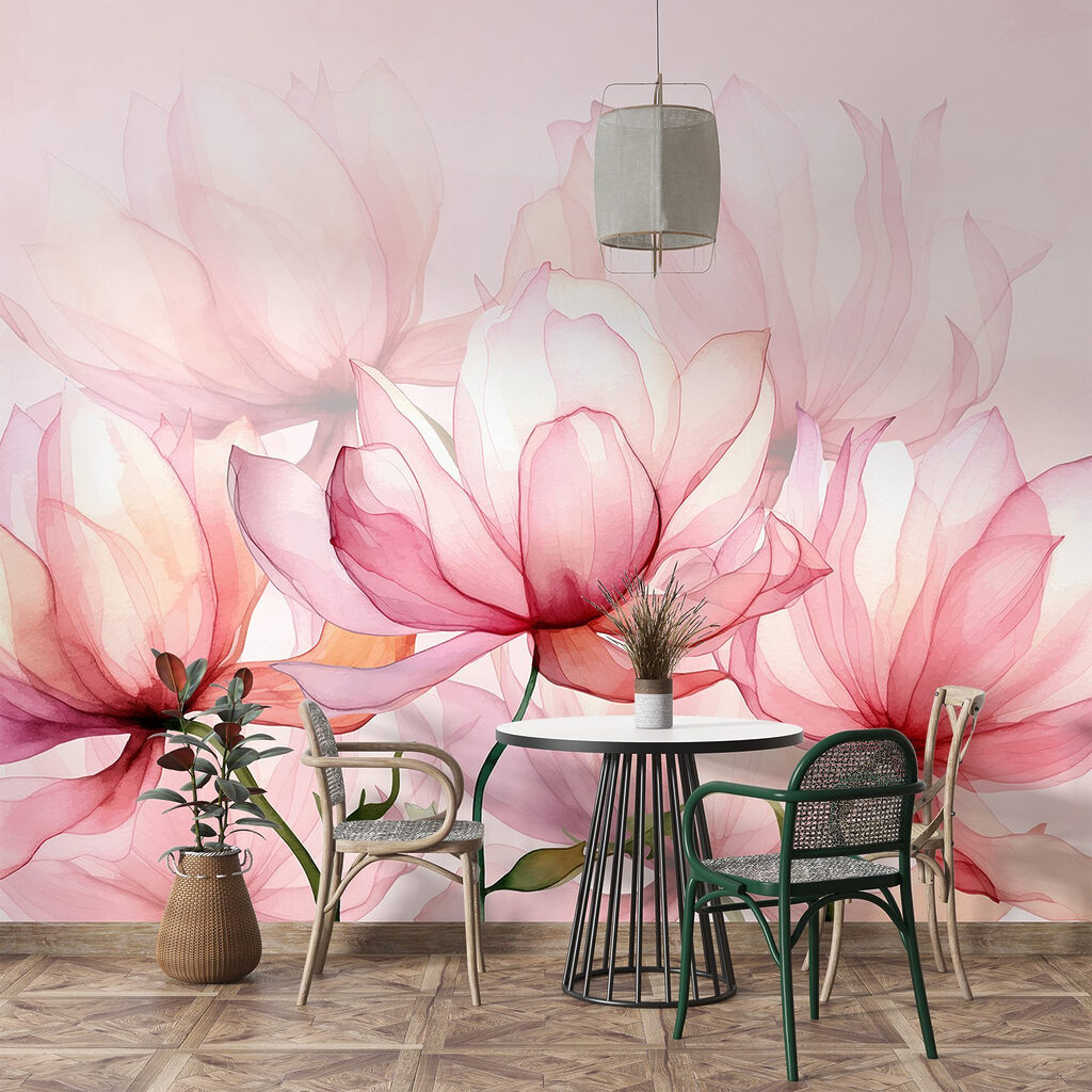 Flores em camadas finas — interior 2
