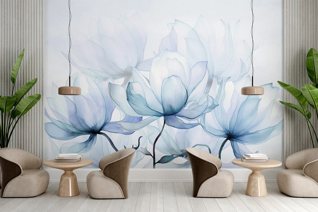 Flores em camadas finas — interior 2