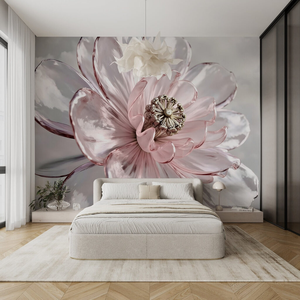 Flor de pétalas brilhantes — interior 2