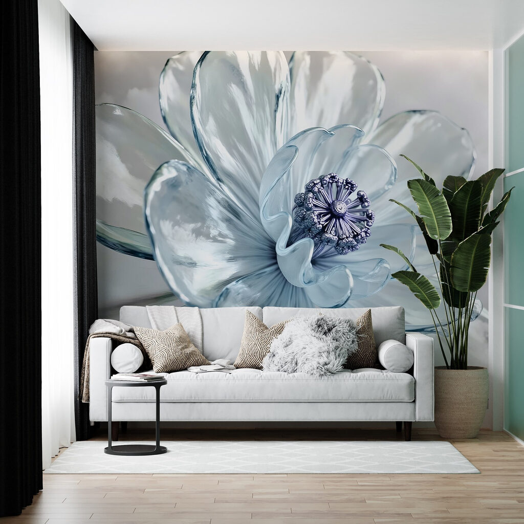 Flor de pétalas brilhantes — interior 2