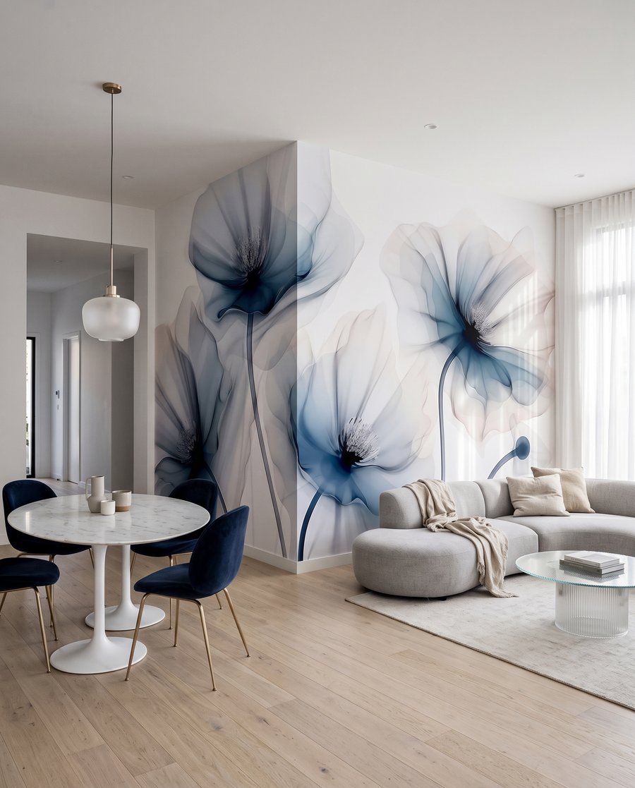 Centros azul-escuros — interior 5