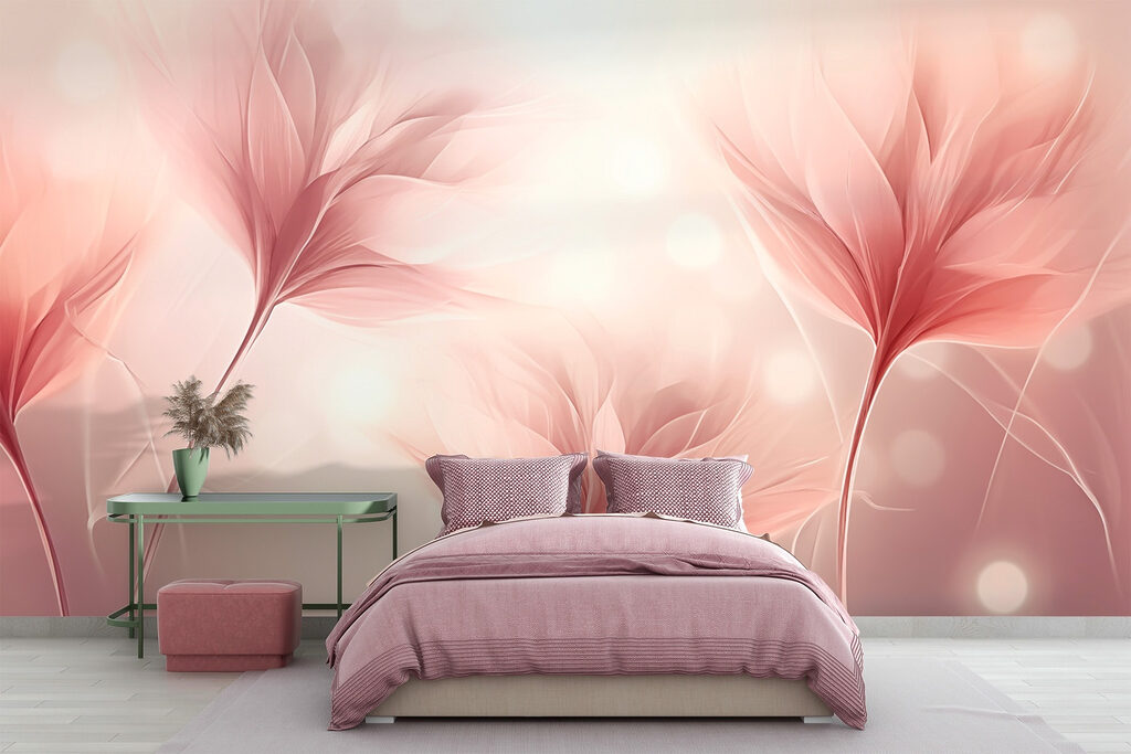 Folhas claras em contraluz — interior 1