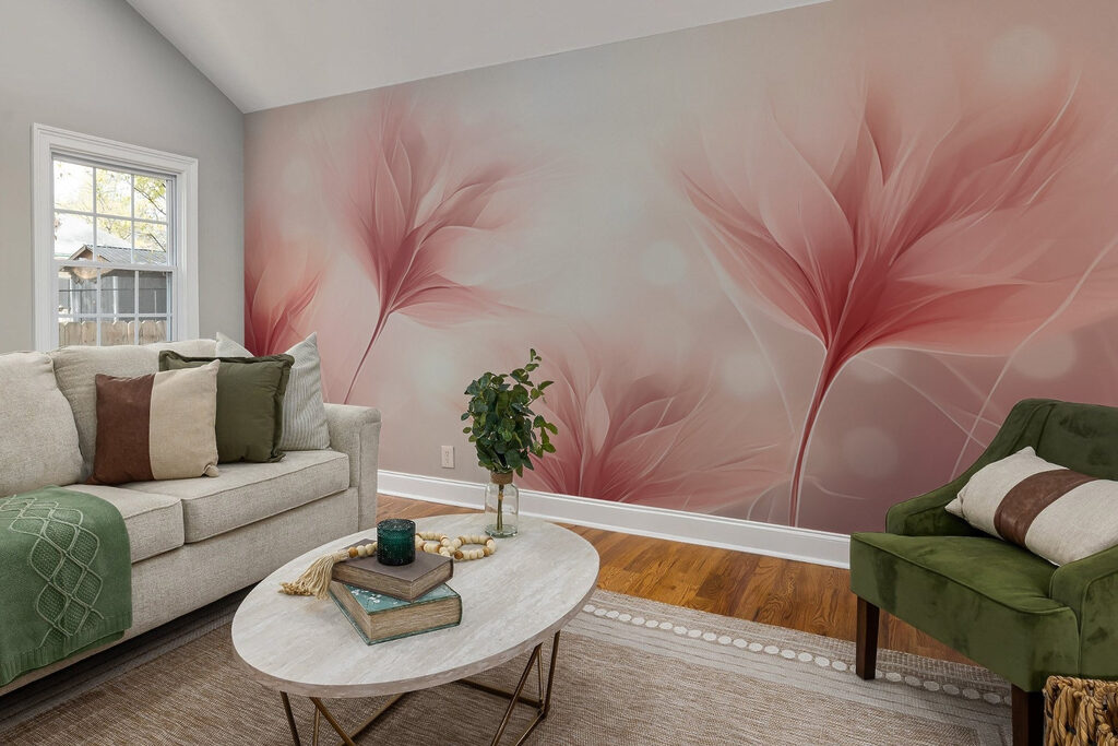Folhas claras em contraluz — interior 2