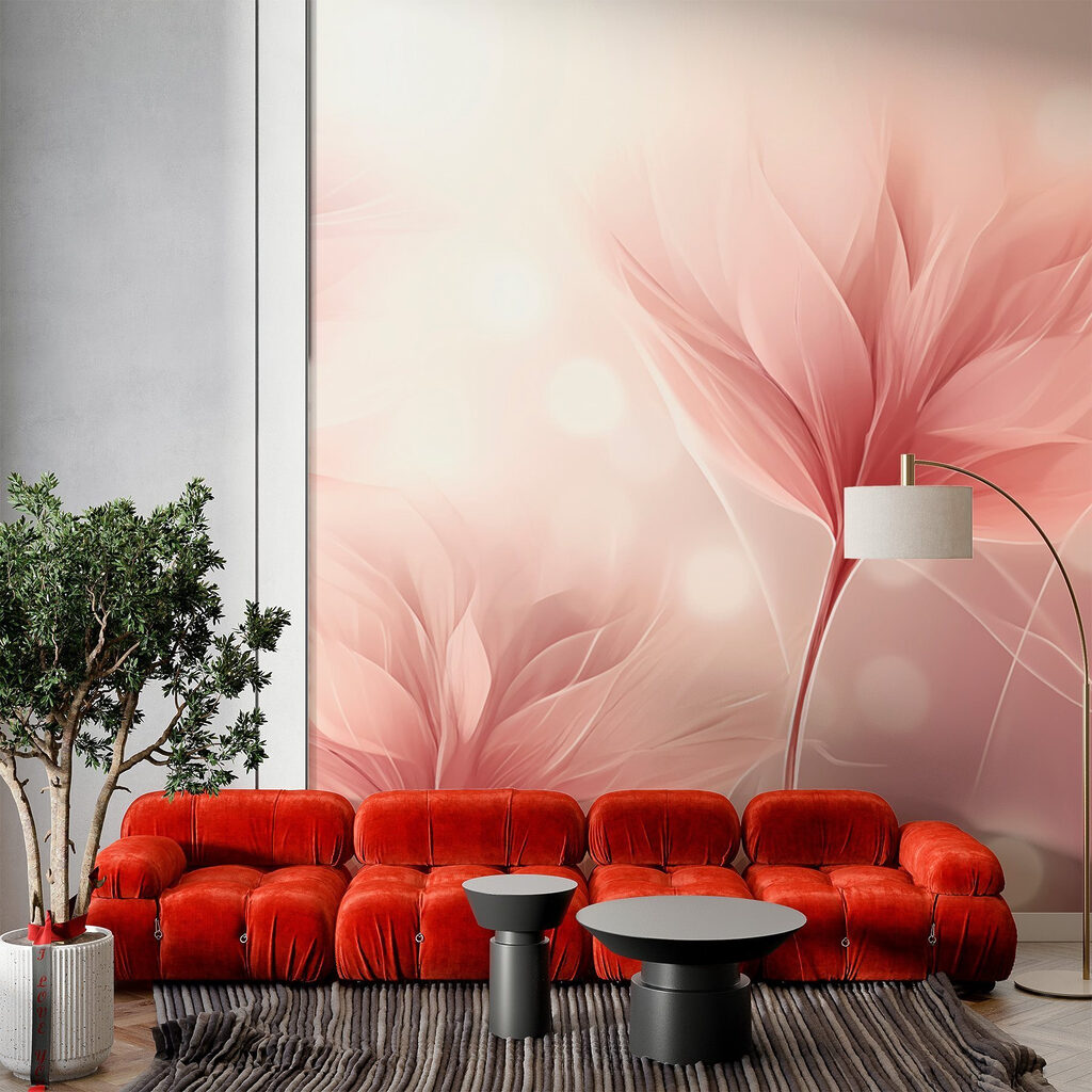 Folhas claras em contraluz — interior 3