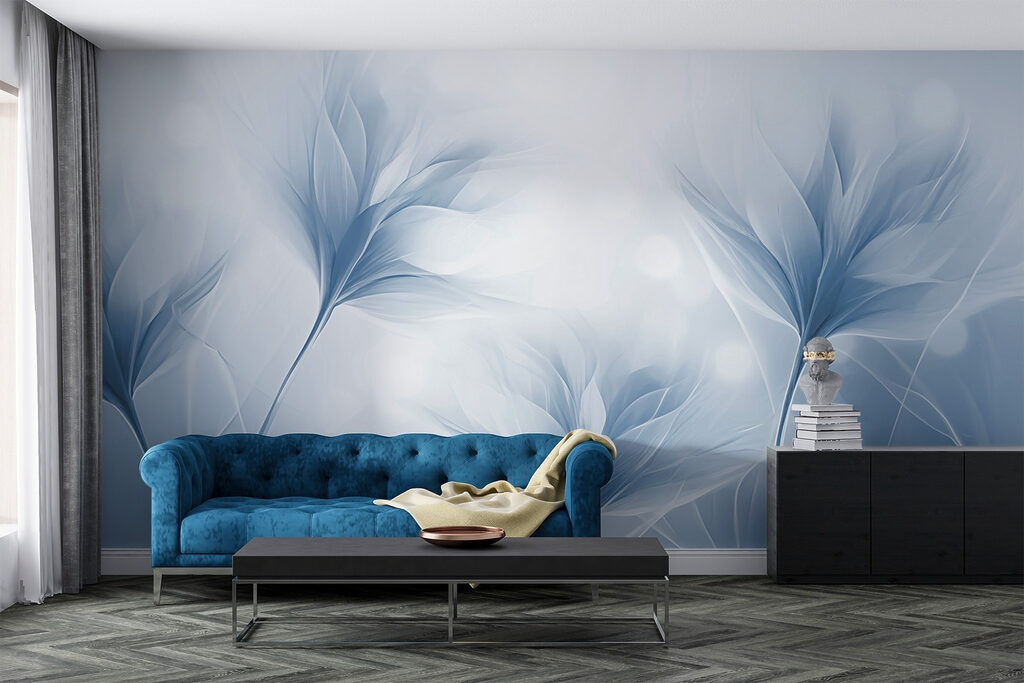 Folhas claras em contraluz — interior 2
