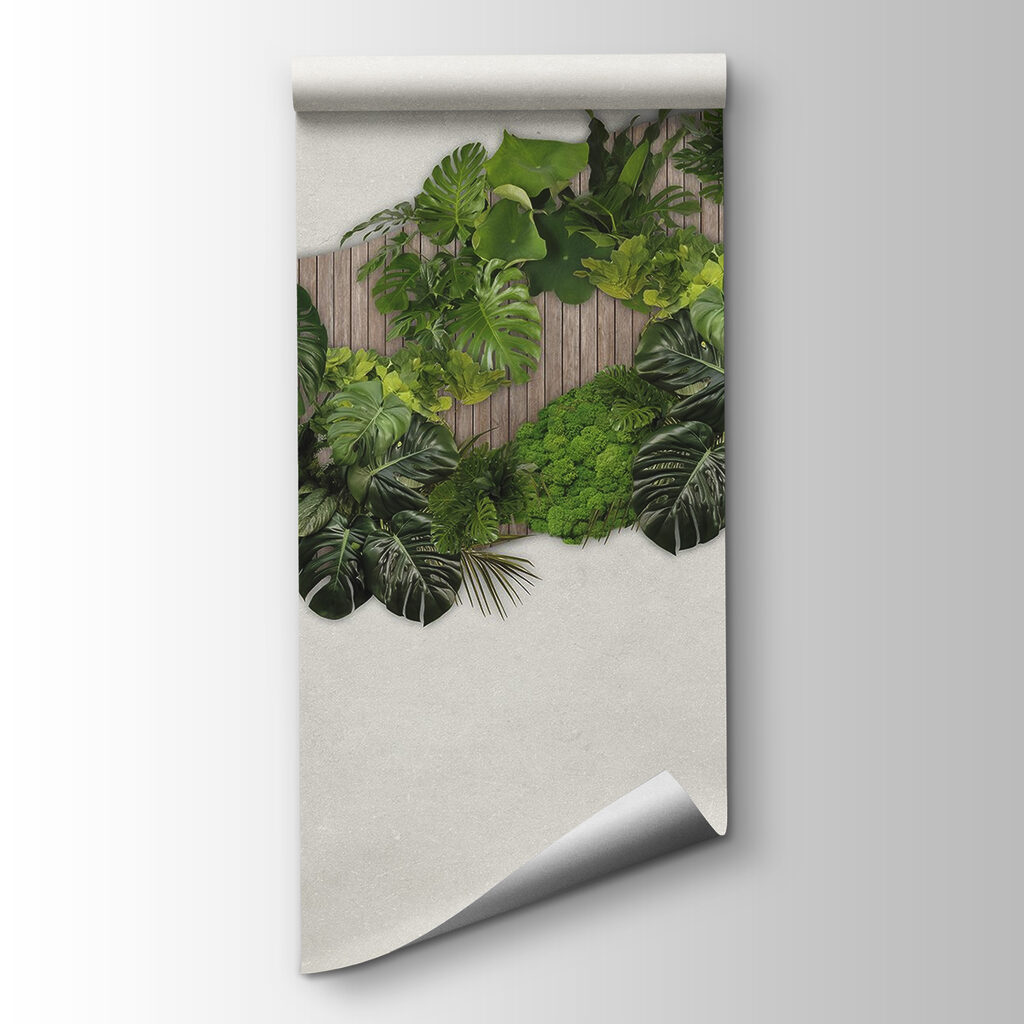 Faixa verde tropical — vista do produto
