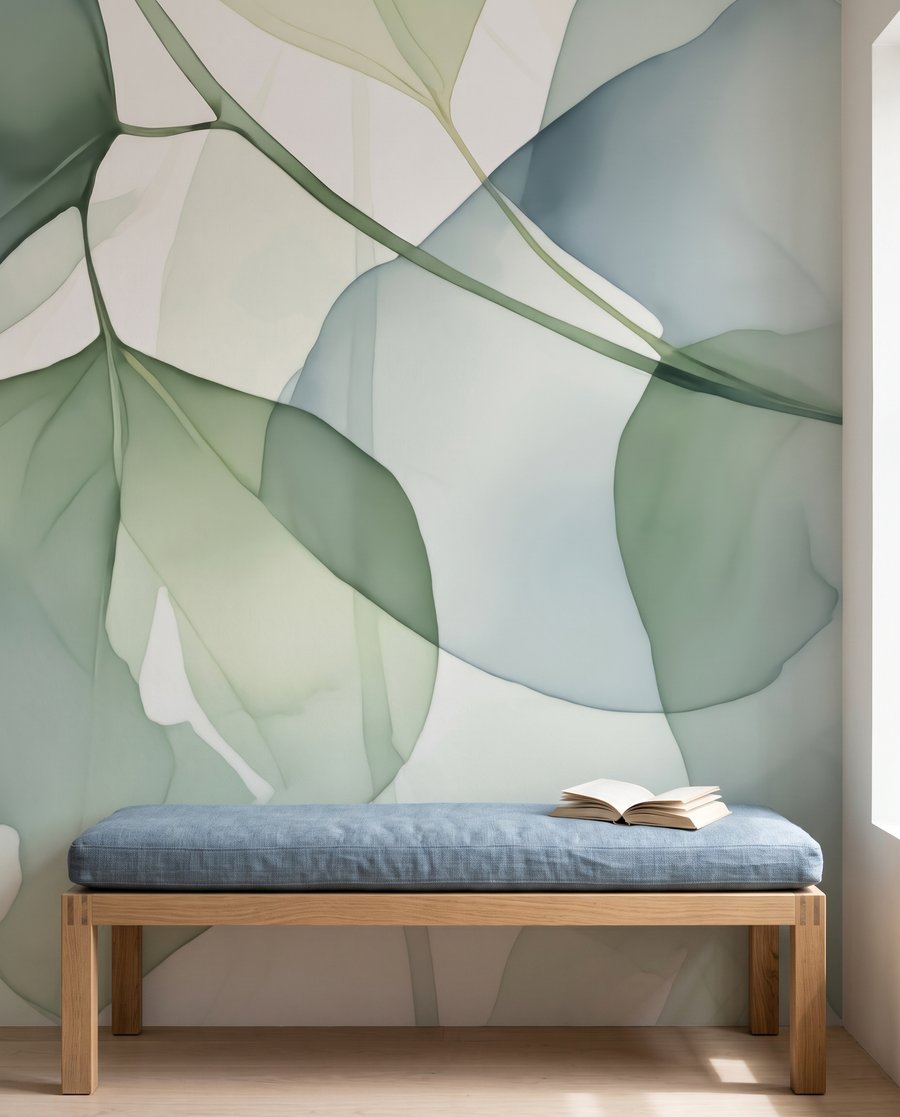 Folhas redondas transparentes — interior 4