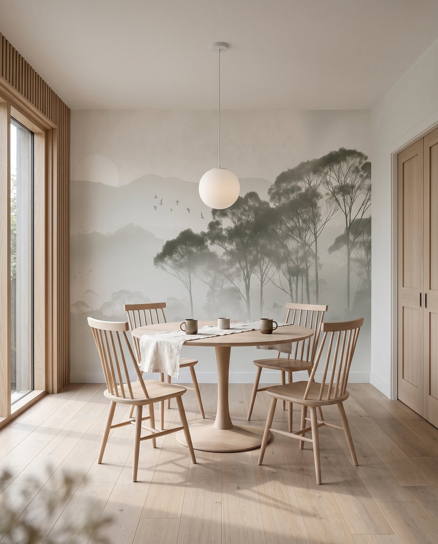Árvores sobre a névoa — interior 7