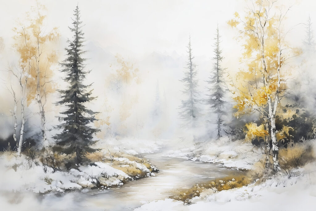 Ribeiro de inverno — design completo
