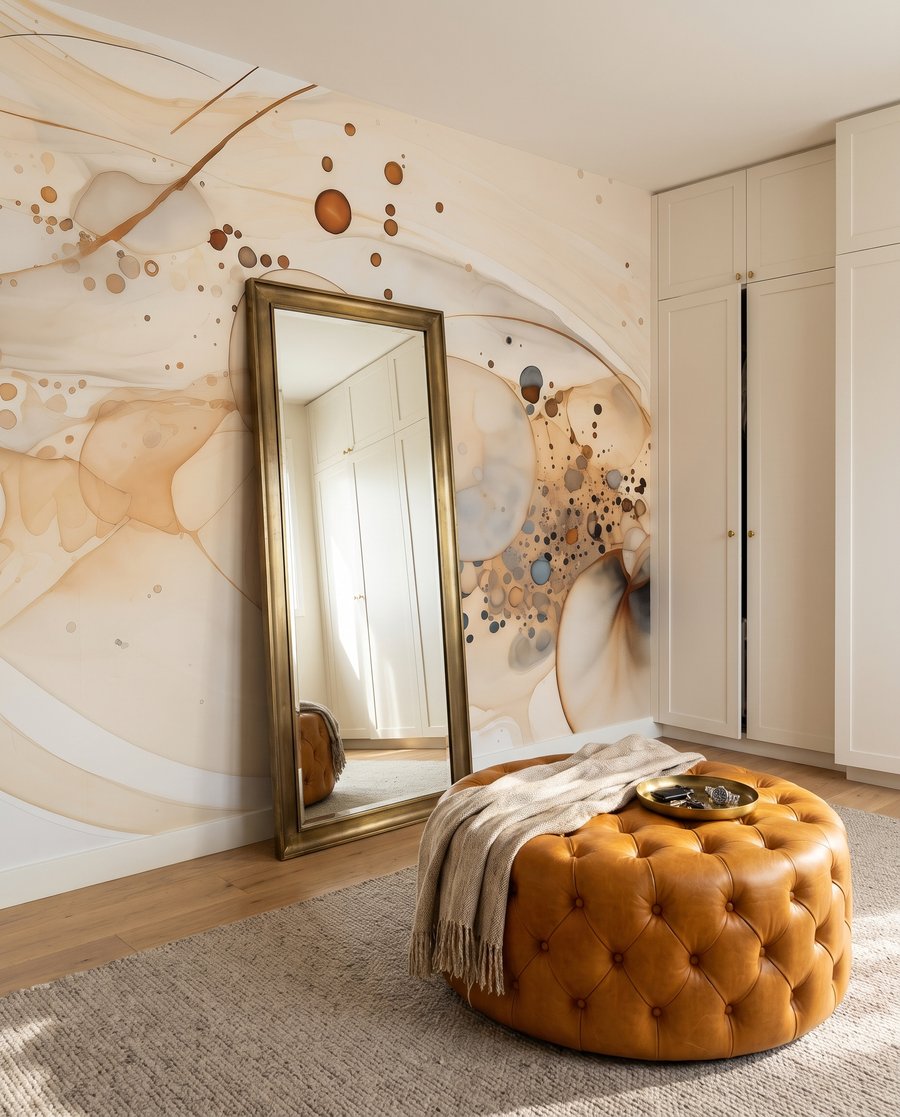 Círculos coloridos com salpicos — interior 3