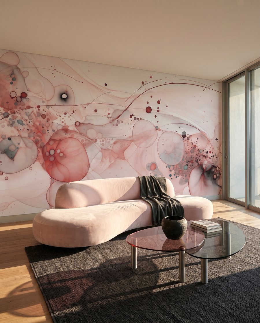 Círculos coloridos com salpicos — interior 3