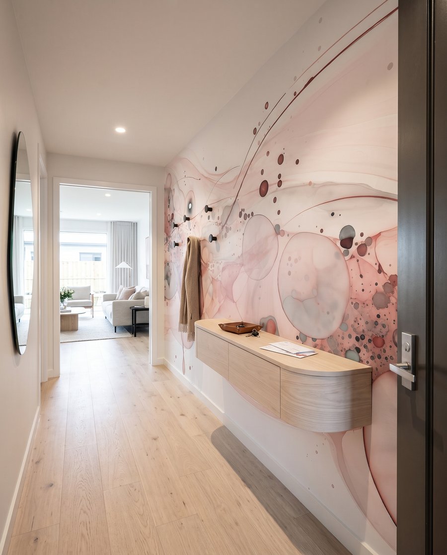 Círculos coloridos com salpicos — interior 5
