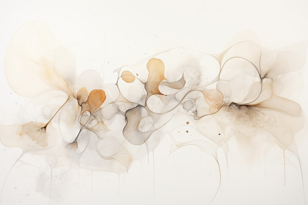 Formas de tinta suaves — design completo