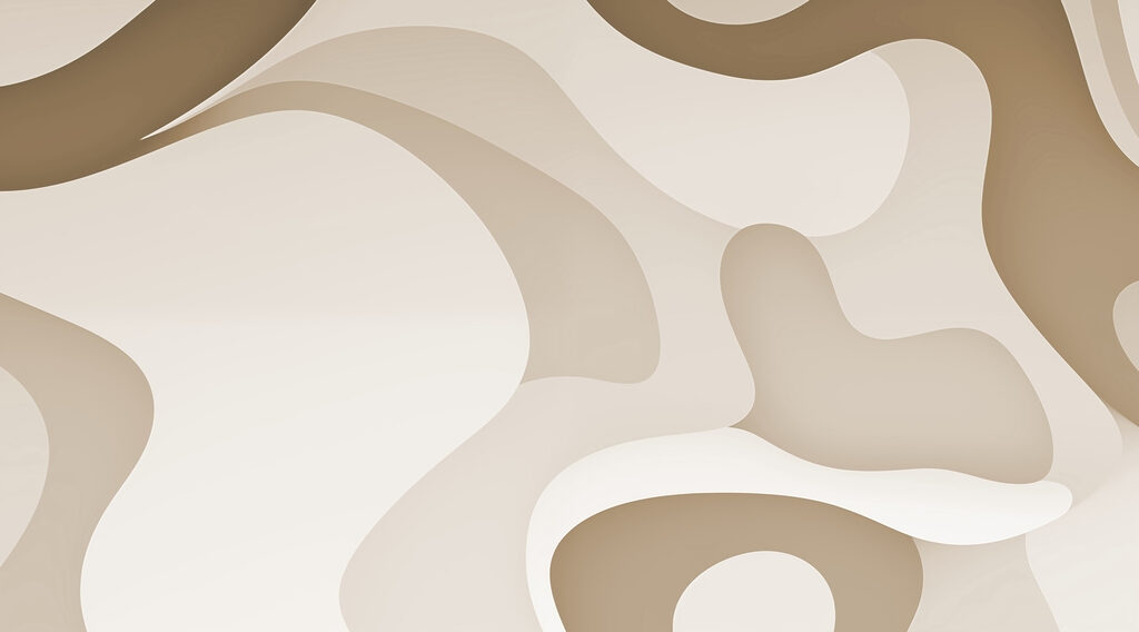 Faixas azuis arredondadas — design completo