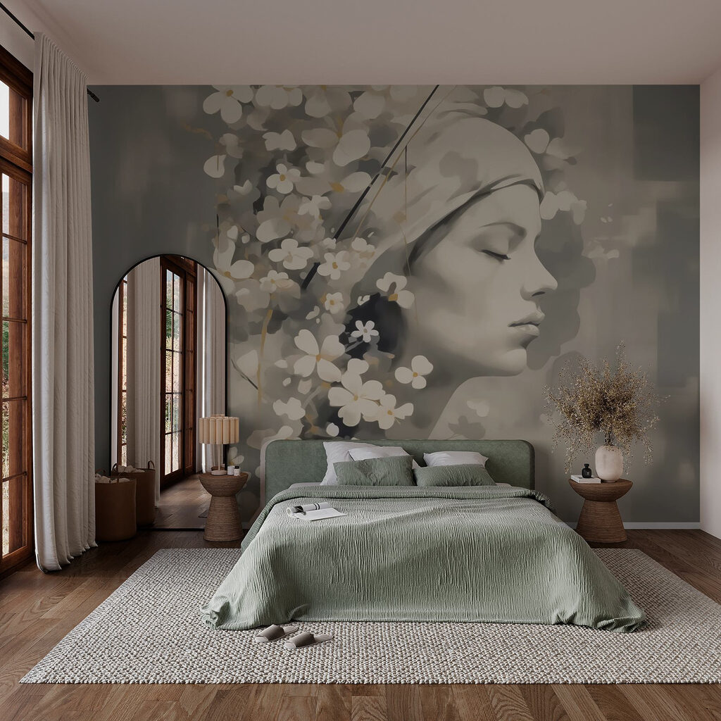 Pequenas flores brancas — interior 1