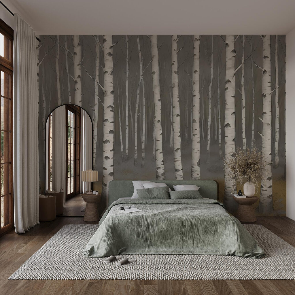 Bétulas no bosque — interior 1