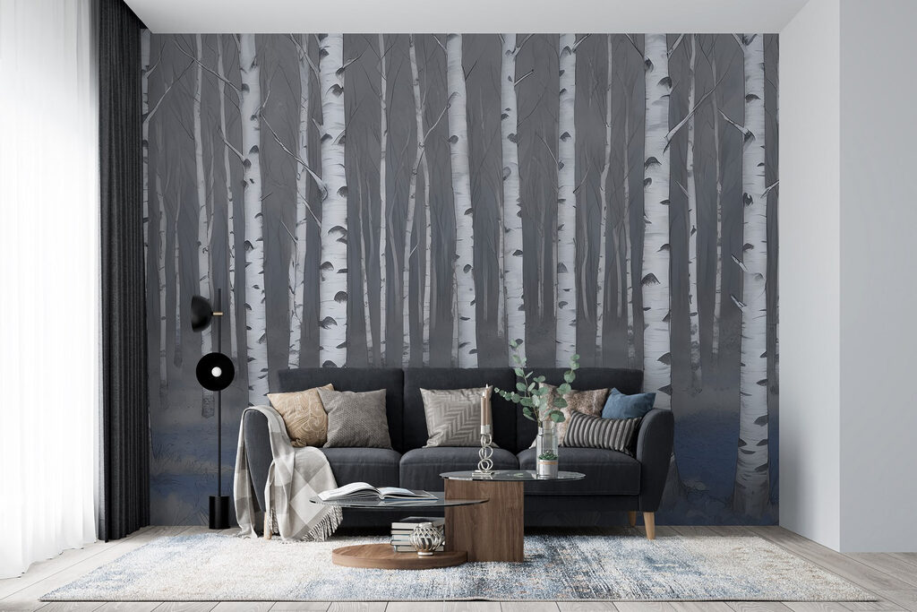 Bétulas no bosque — interior 2