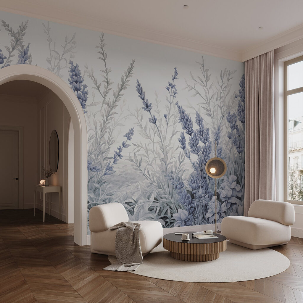 Flores densas em camadas — interior 2