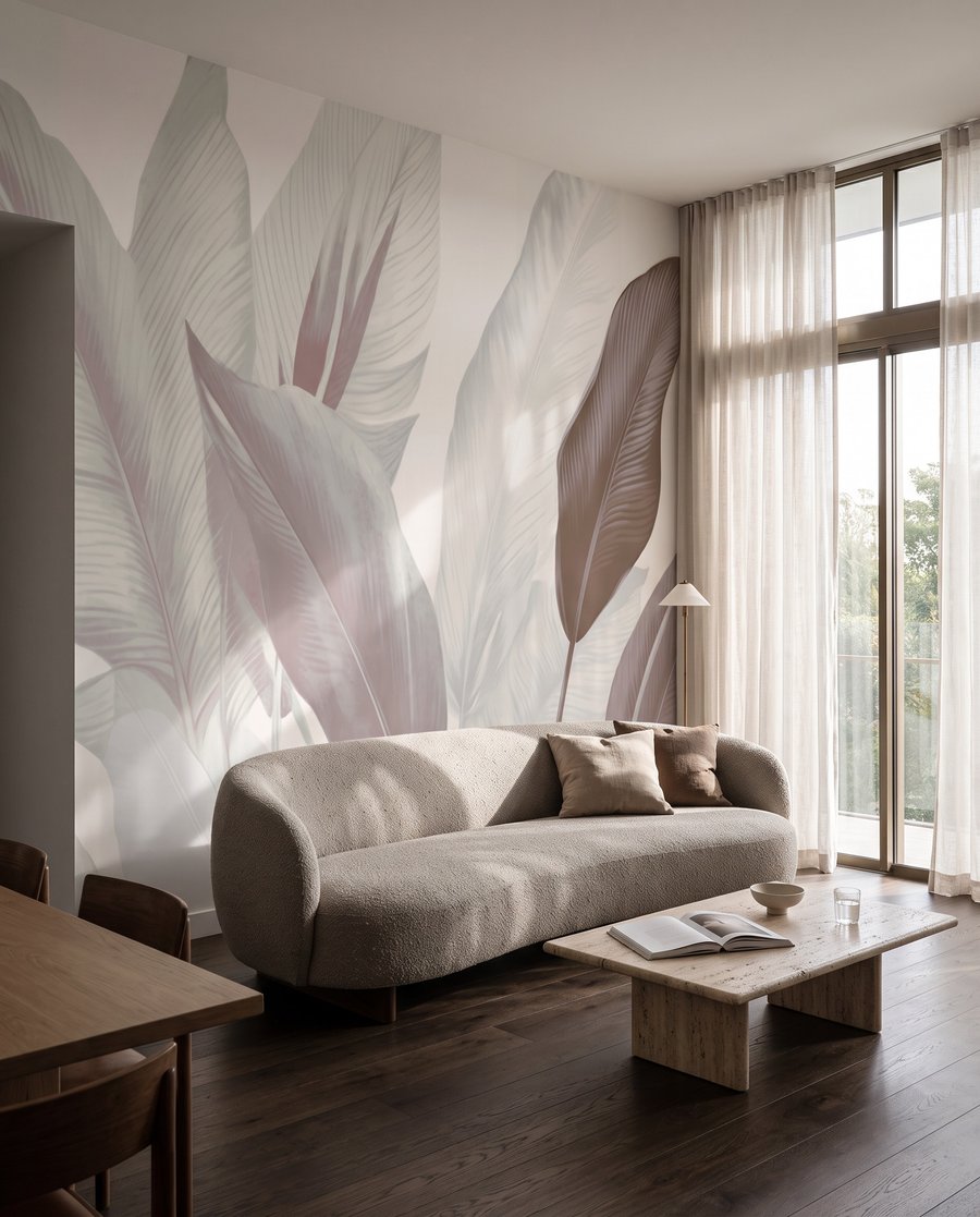 Ritmo de folhas — interior 1