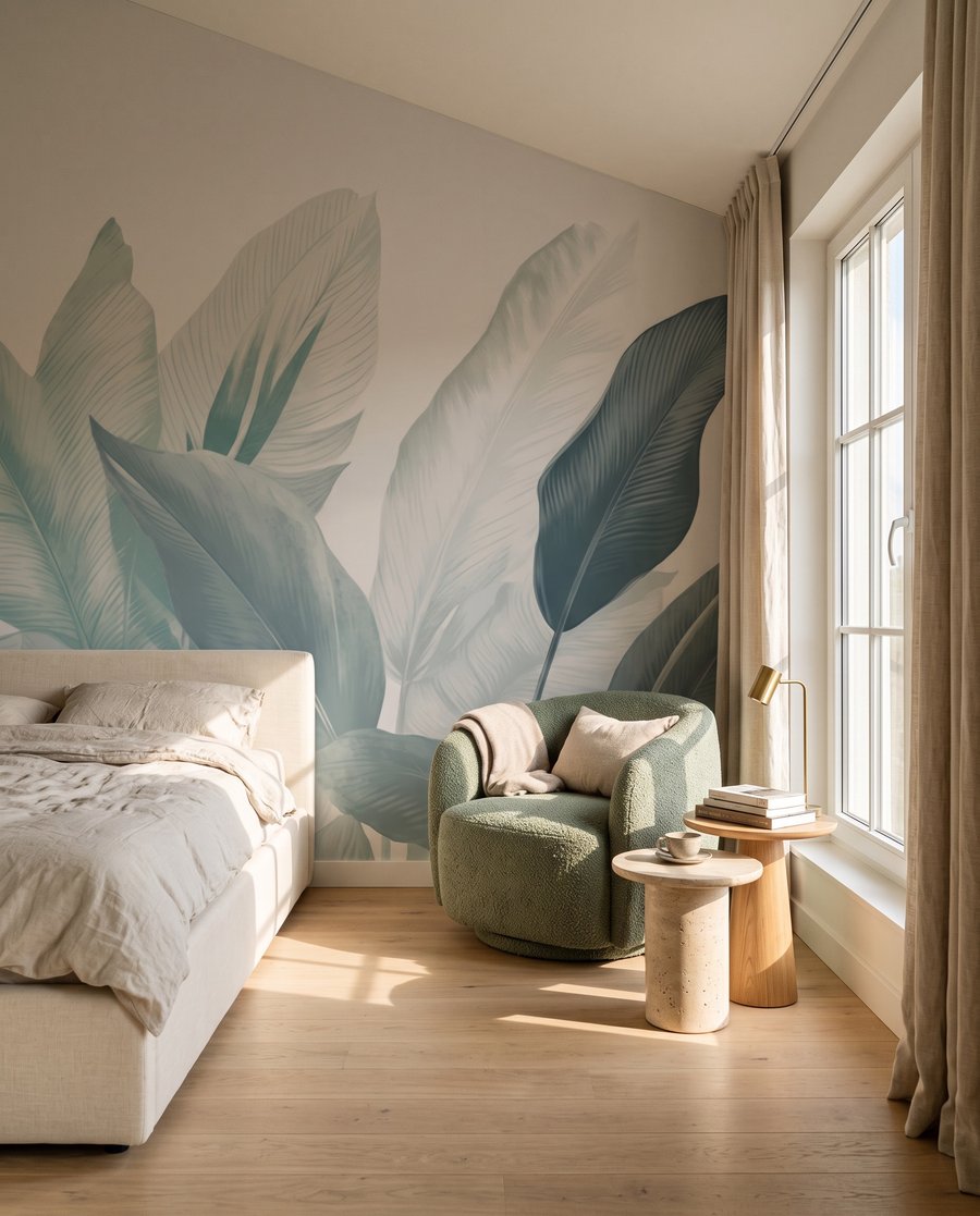 Ritmo de folhas — interior 2