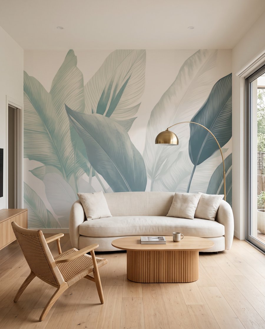 Ritmo de folhas — interior 1