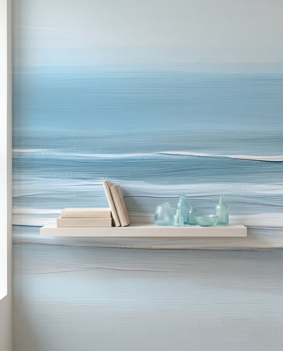 Ondas atrás das dunas — detalhe