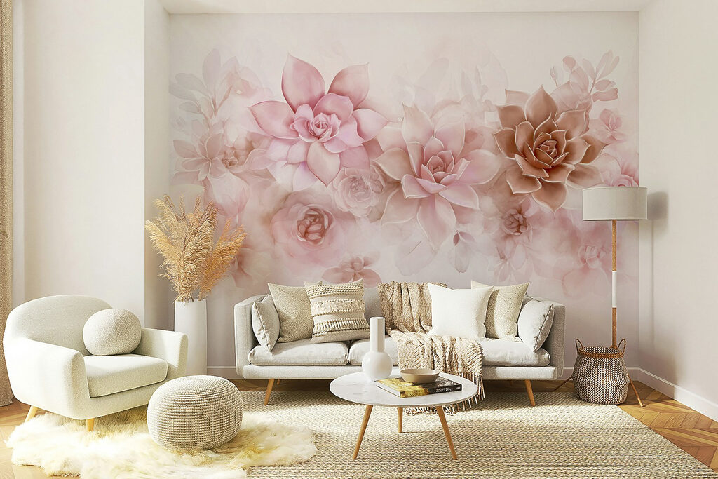 Rosetas cor-de-rosa — interior 3
