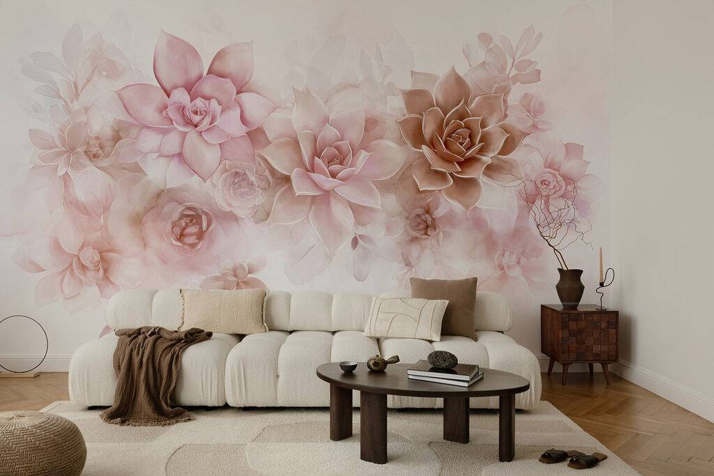 Rosetas cor-de-rosa — interior 4