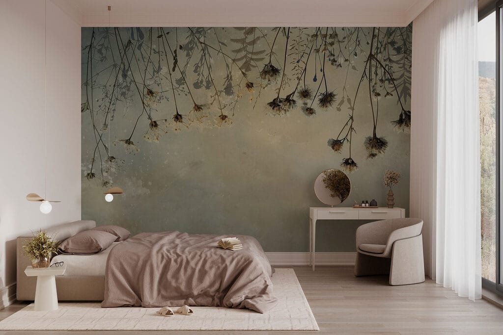 Hastes pendentes em dourado — interior 2
