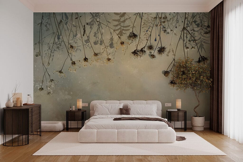 Hastes pendentes em dourado — interior 3