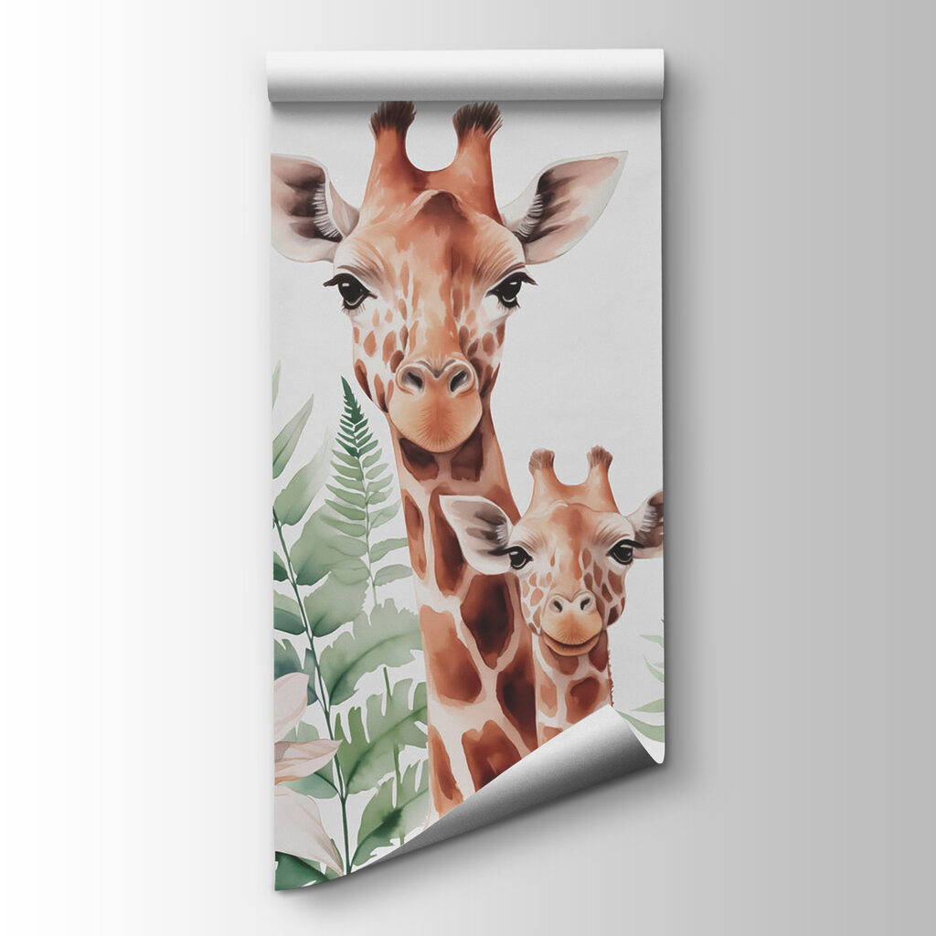 Girafas entre fetos — vista do produto