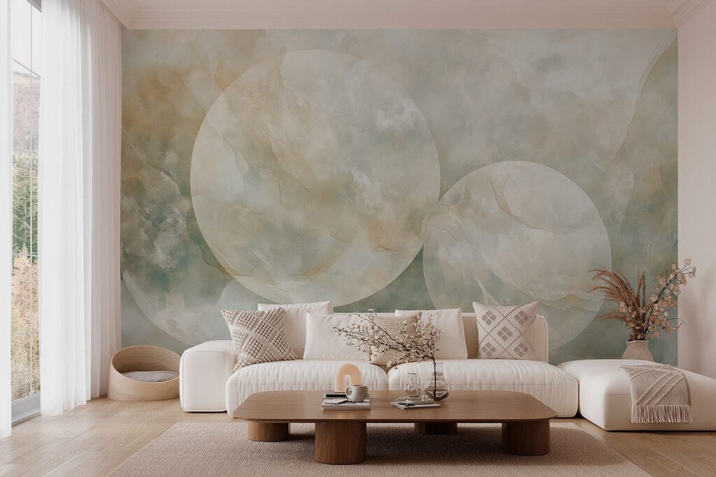 Círculos luminosos na névoa — interior 4