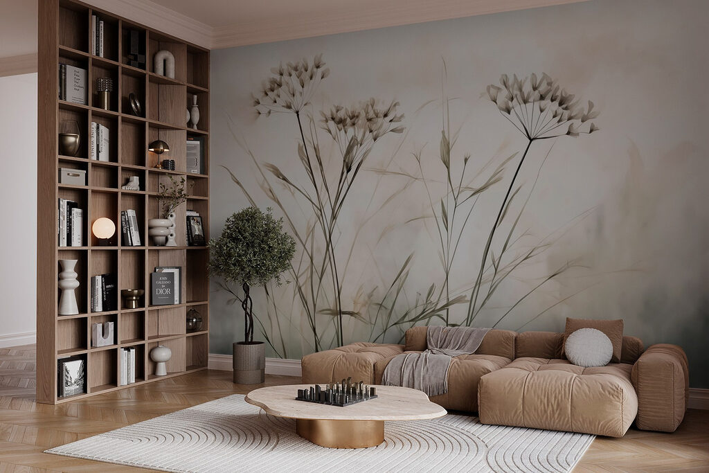 Flores silvestres sobre ervas — interior 2