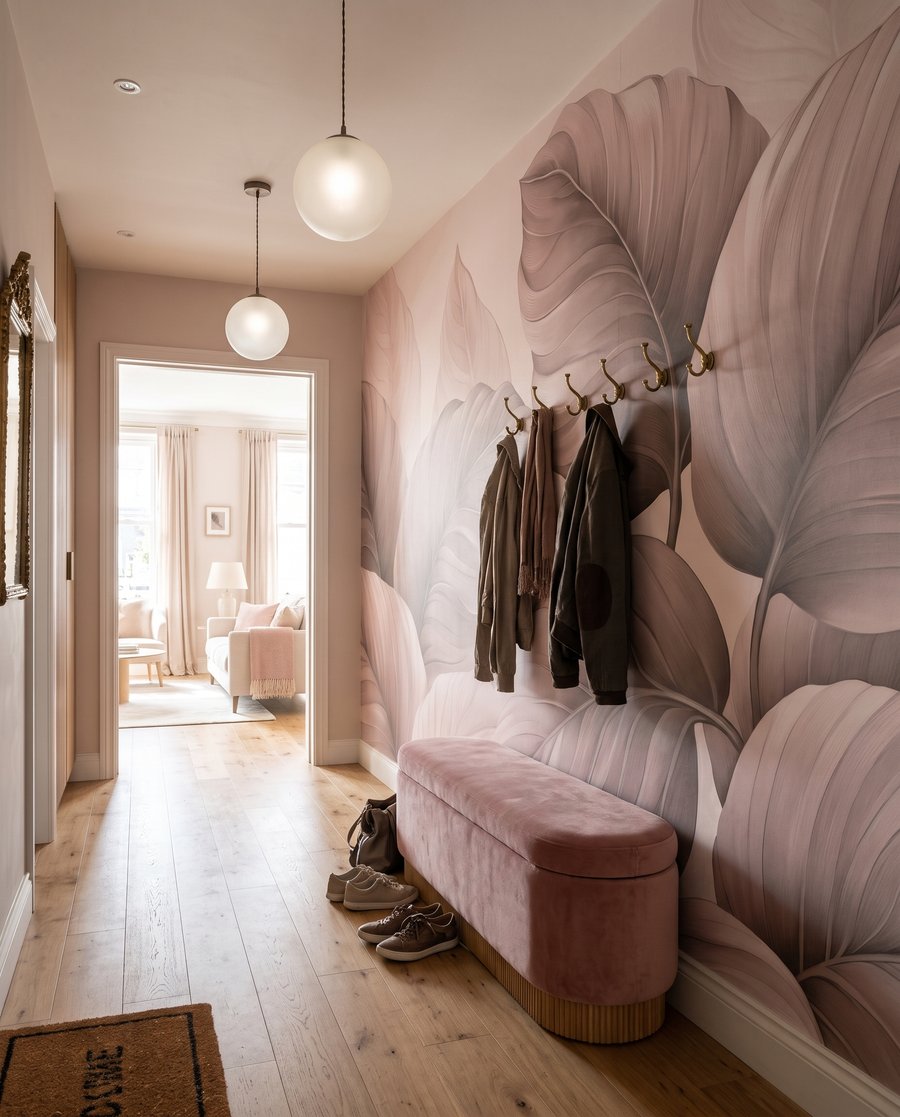 Grandes folhas com veios — interior 3