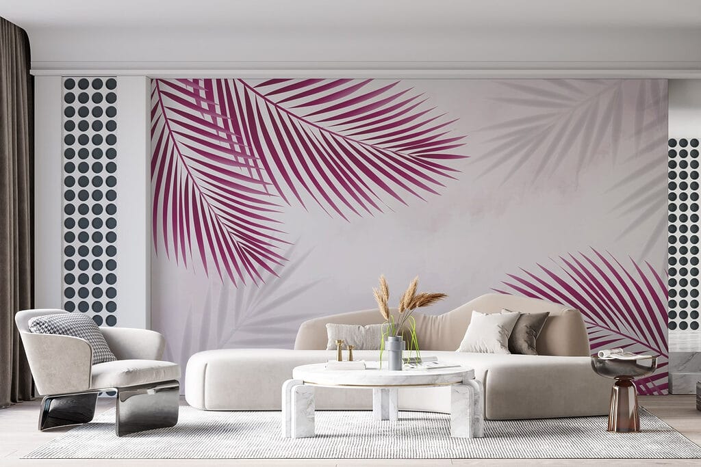 Palmas com sombras suaves — interior 2
