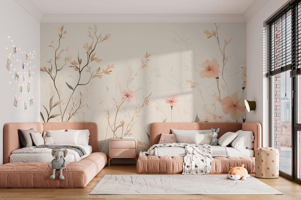 Flores delicadas sobre erva — interior 5
