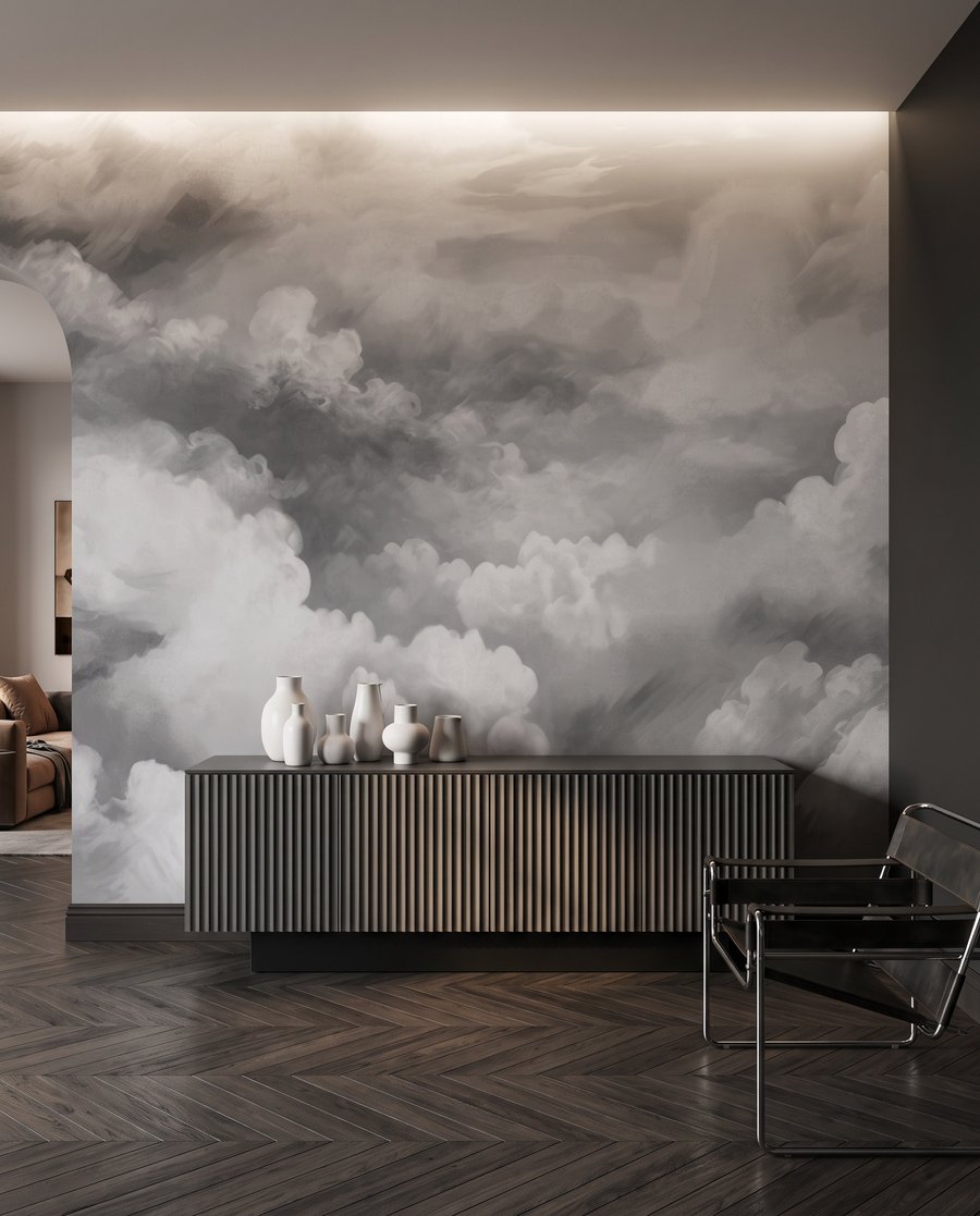 Nuvens sobre um horizonte — interior 1