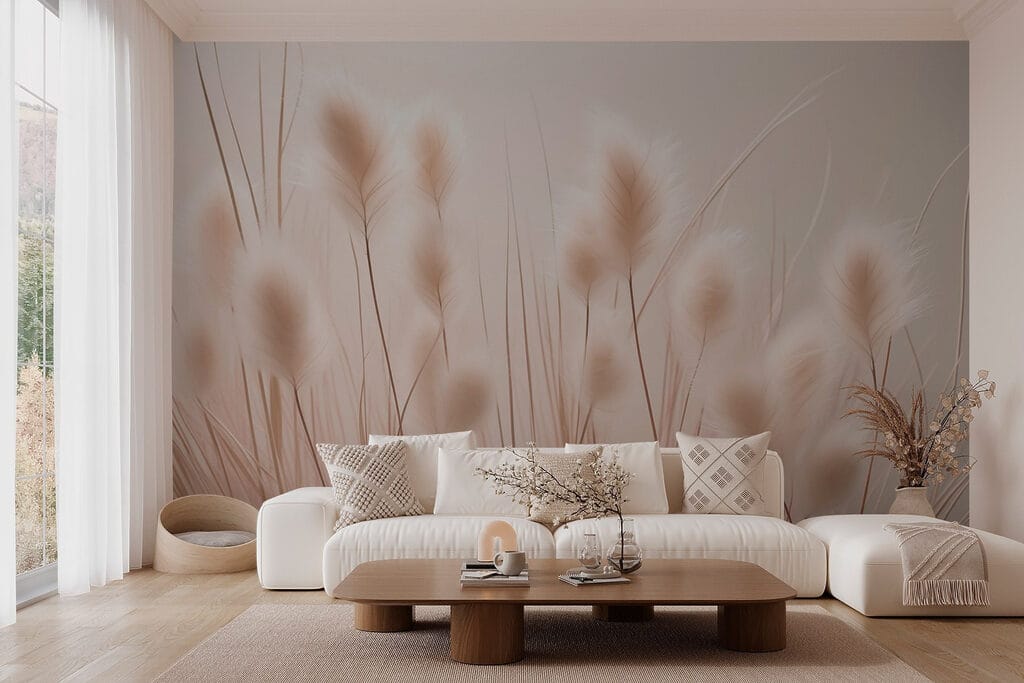 Penachos em rosa-antigo — interior 2