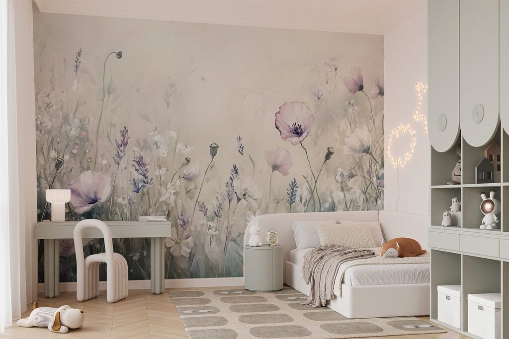 Prado de flores lilás — interior 4