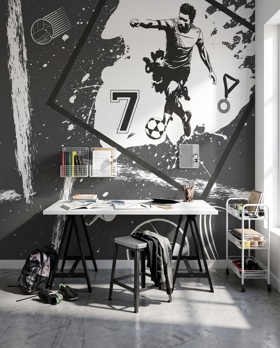 Desenhos de futebol — interior 7