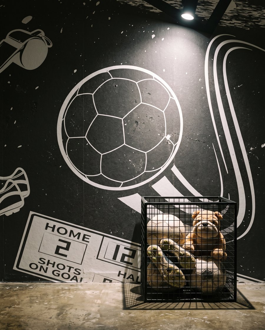 Desenhos de futebol — interior 9