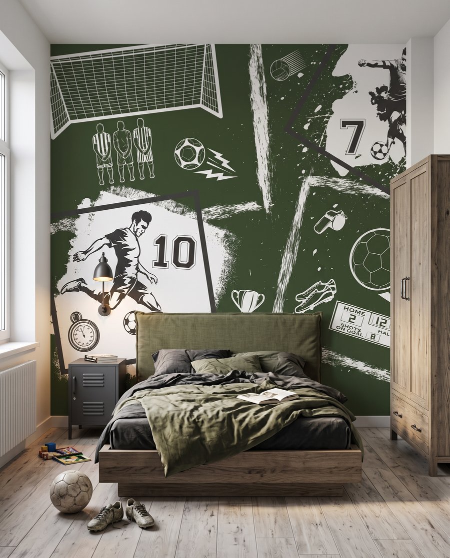 Desenhos de futebol — interior 3