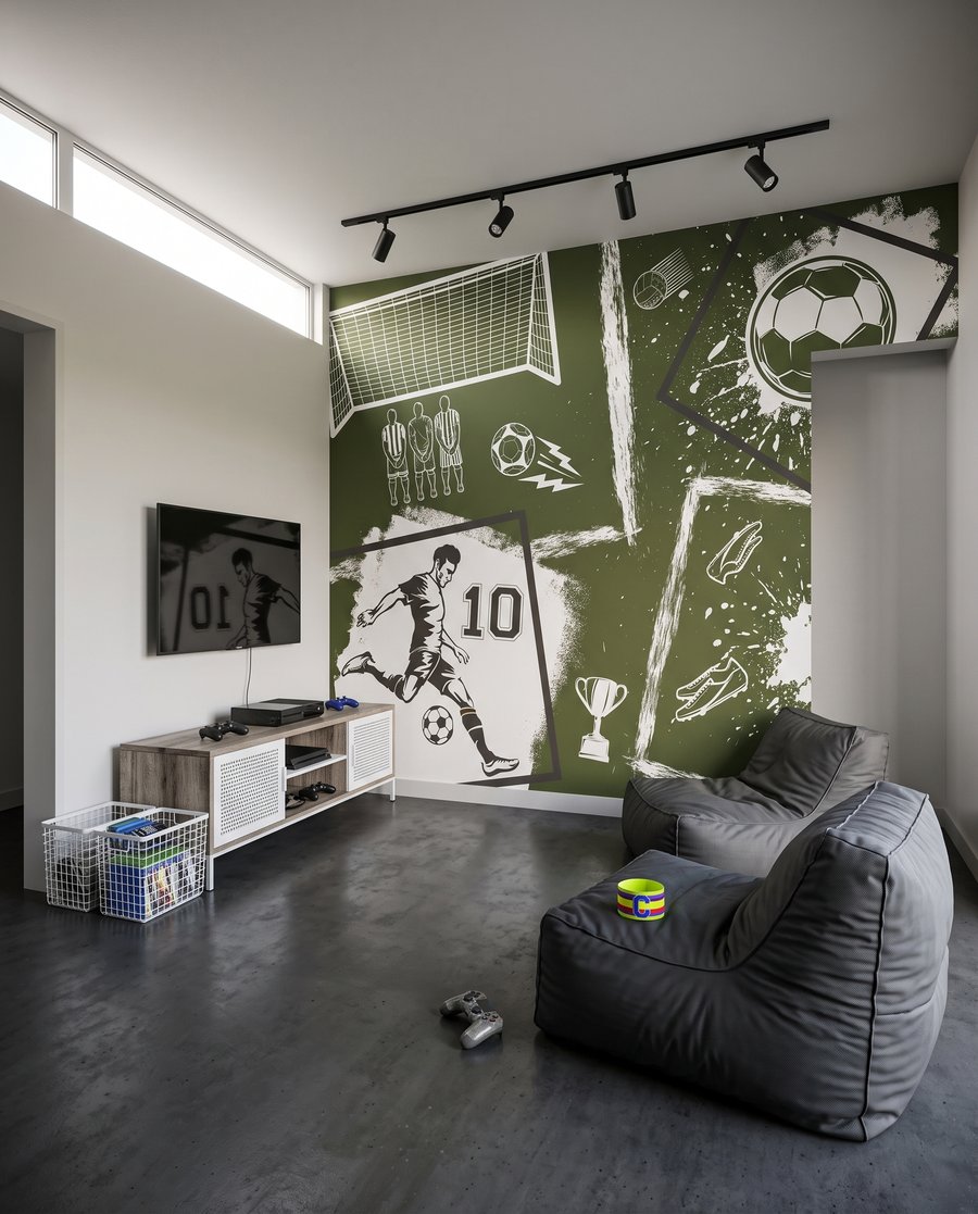 Desenhos de futebol — interior 4
