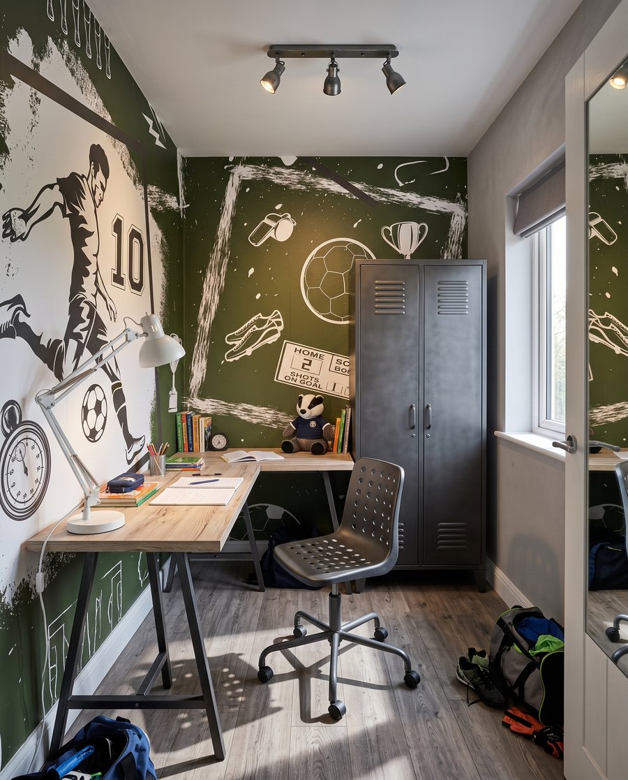 Desenhos de futebol — interior 5