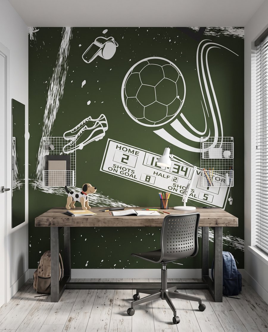 Desenhos de futebol — interior 7