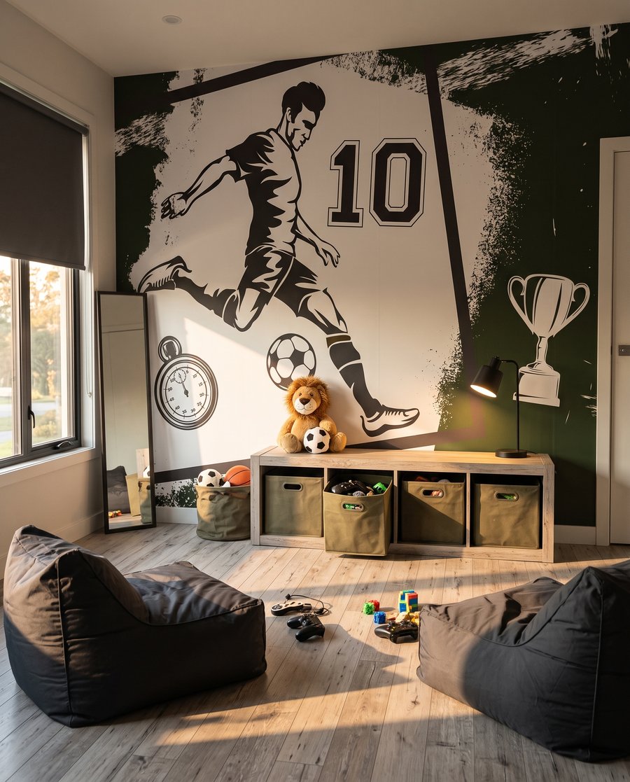 Desenhos de futebol — interior 8