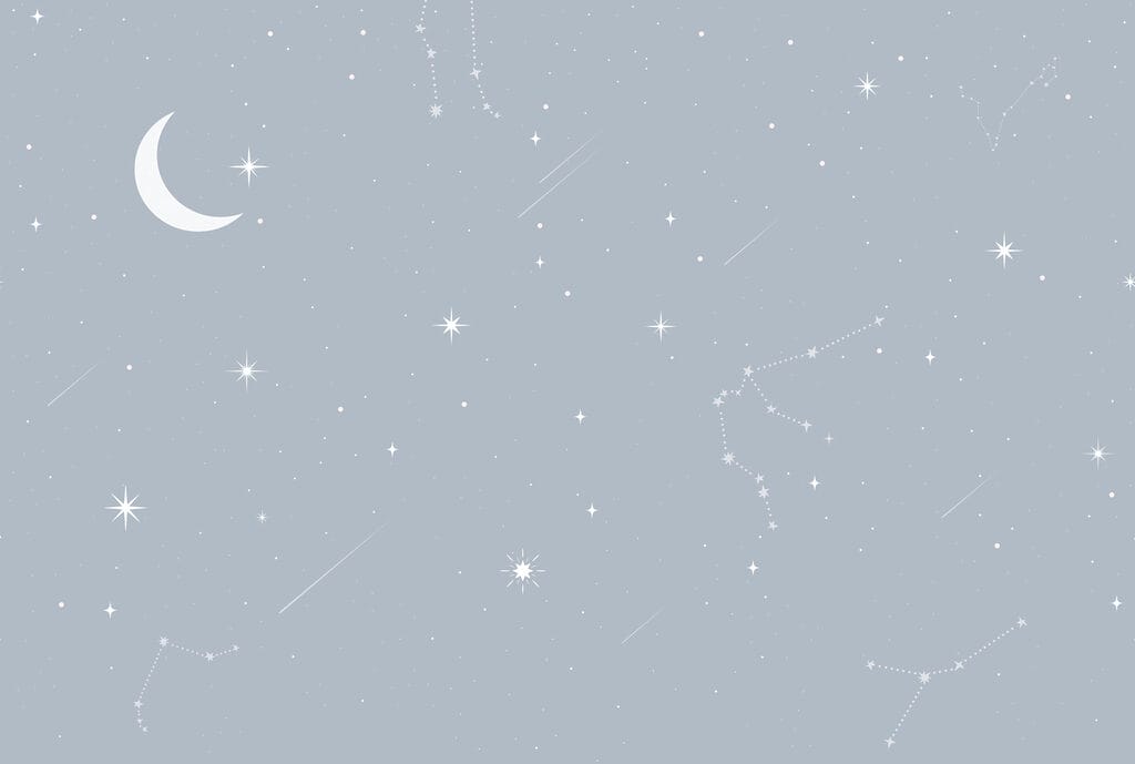 Lua entre estrelas — design completo
