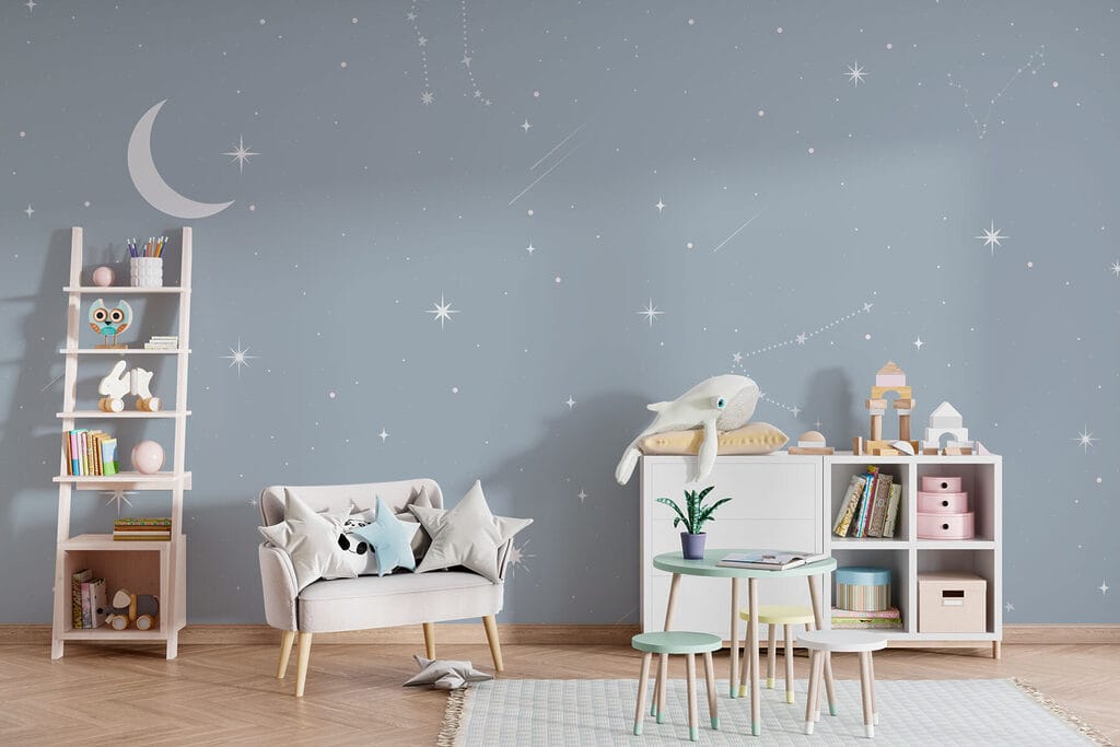 Lua entre estrelas — interior 1