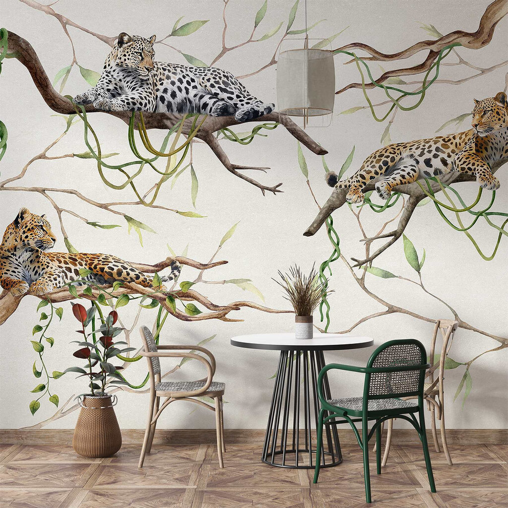 Leopardos entre lianas — interior 4
